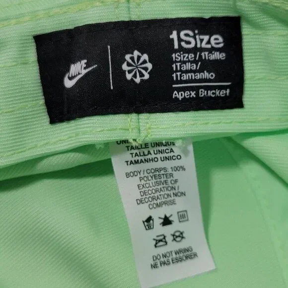 Nike Apex Futura Bucket Hat Kid Youth One Size Green Unisex Outdoor Boy Girl NEW - Picture 8 of 12